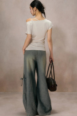 Starlight Dream Off-Shoulder T-Shirt