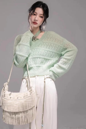 Stone White Lyocell Jeans Set