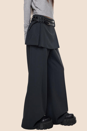 Straight High Waist Pants