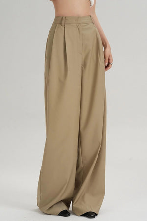 Straight-Leg Trousers