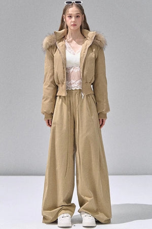 Straight Loose Casual Trousers