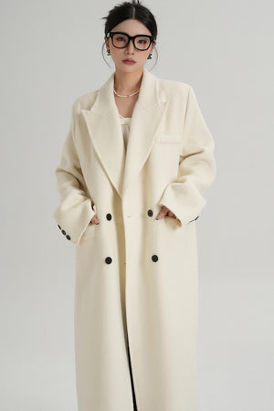 Straight Wool Coat
