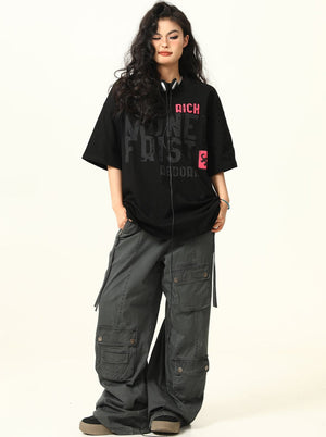 Street Letter Print T-Shirt