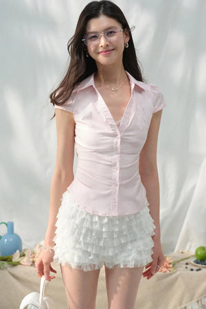 Stretchy Short Sleeve Shirt