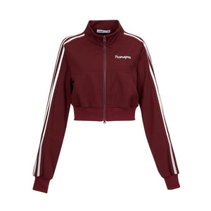 Stripe Embroidered Sports Set