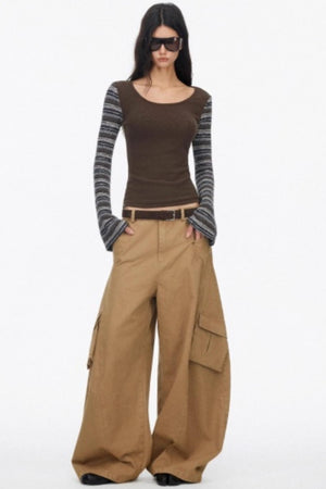 Stripe Slim Long Sleeve T-Shirt