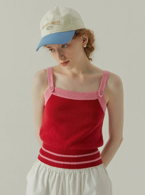 Striped Camisole Vest Top