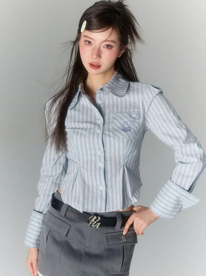 Striped Slim Shirt