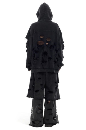 Studded Hole Hoodie