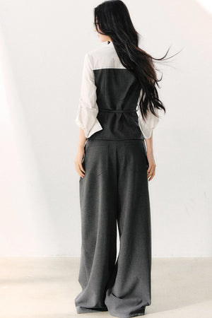 Style Drape Wide Leg Pants