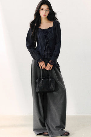 Style Drape Wide Leg Pants