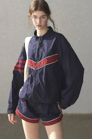 Style Relaxed Jacket and Shorts Set-Up