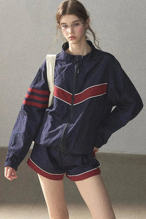 Style Relaxed Jacket and Shorts Set-Up