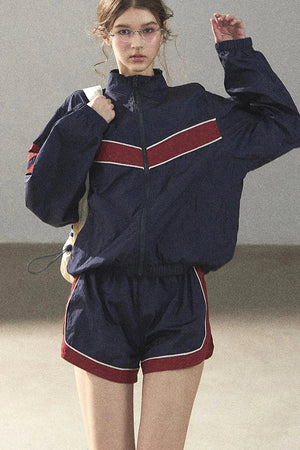 Style Relaxed Jacket and Shorts Set-Up
