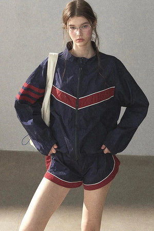 Style Relaxed Jacket and Shorts Set-Up