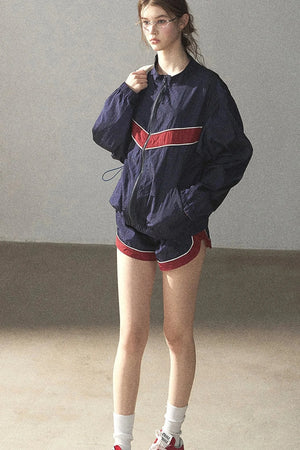 Style Relaxed Jacket and Shorts Set-Up