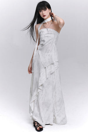Summer Aesthetic Halter Skirt Set-Up