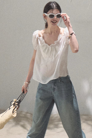 Summer Beaded Top