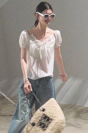 Summer Beaded Top