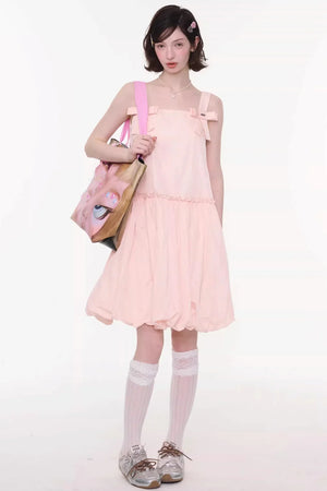 Summer Bow-Tie Camisole Dress