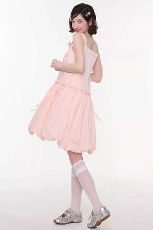Summer Bow-Tie Camisole Dress