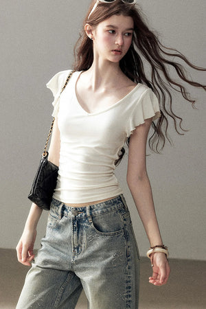 Summer Breeze V-Neck Top