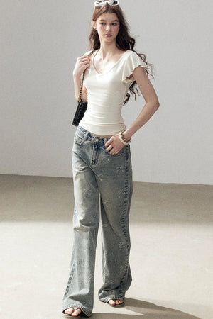 Summer Breeze V-Neck Top