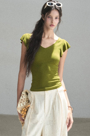 Summer Breeze V-Neck Top