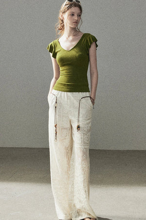 Summer Breeze V-Neck Top
