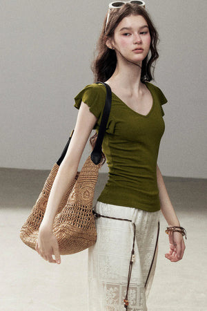 Summer Breeze V-Neck Top