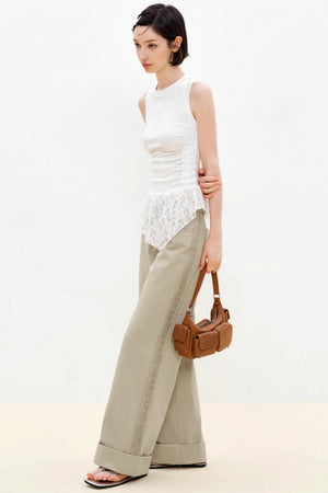 Summer Casual Cotton Drapes Pants