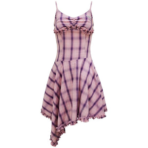 Summer Chic Plaid Dress