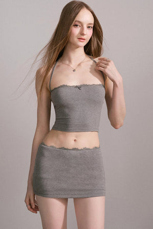 Summer Chic Two-Piece Halter Set-Up