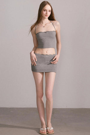 Summer Chic Two-Piece Halter Set-Up