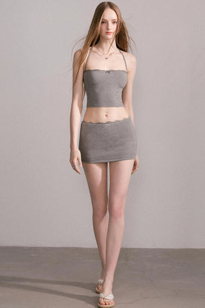 Summer Chic Two-Piece Halter Set-Up