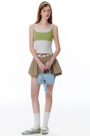 Summer Colorblock Beaded Tank
