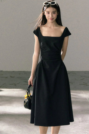Summer Elegant Slim-Fit Versatile A-Line Dress
