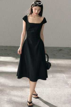 Summer Elegant Slim-Fit Versatile A-Line Dress