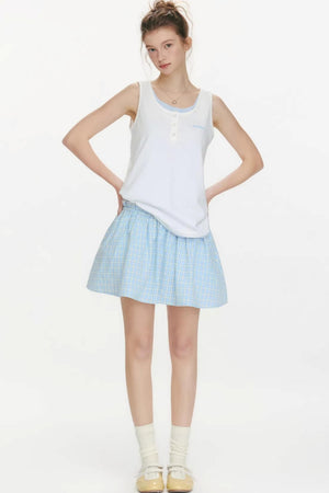 Summer Flavor Color-Blocked Vest