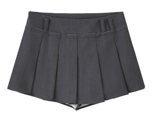 Summer Flow Pleated Skirt
