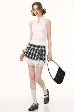 Summer Lace Bustier Skirt