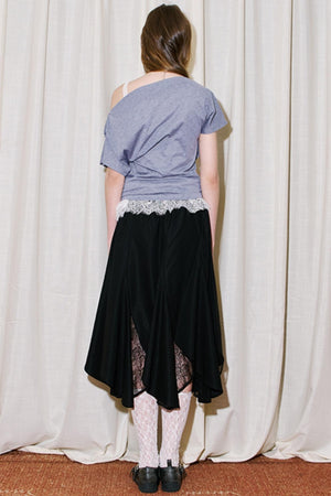 Summer Lace Fishtail Skirt