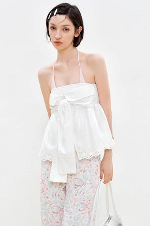 Summer Lace Halter Skirt