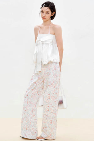 Summer Lace Halter Skirt