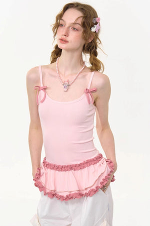 Summer Lace Knit Camisole