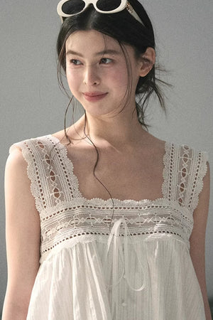 Summer Lace Transparent Blouse