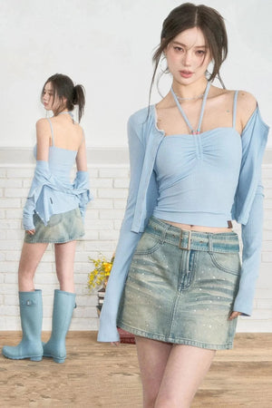 Summer Layered Cardigan Set-Up