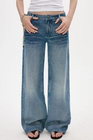 Summer Light-Waist Jeans