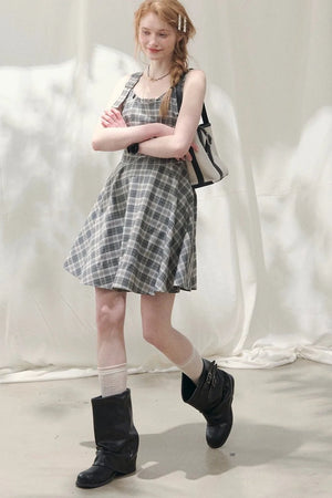 Summer Melody Plaid Dress