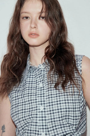 Summer Plaid Shirt Pants Set-Up